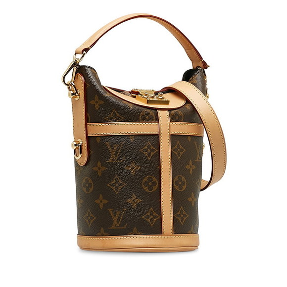 Louis Vuitton Monogram Duffle Bag Leather Handbag M43587 in Excellent condition - Picture 3 of 11